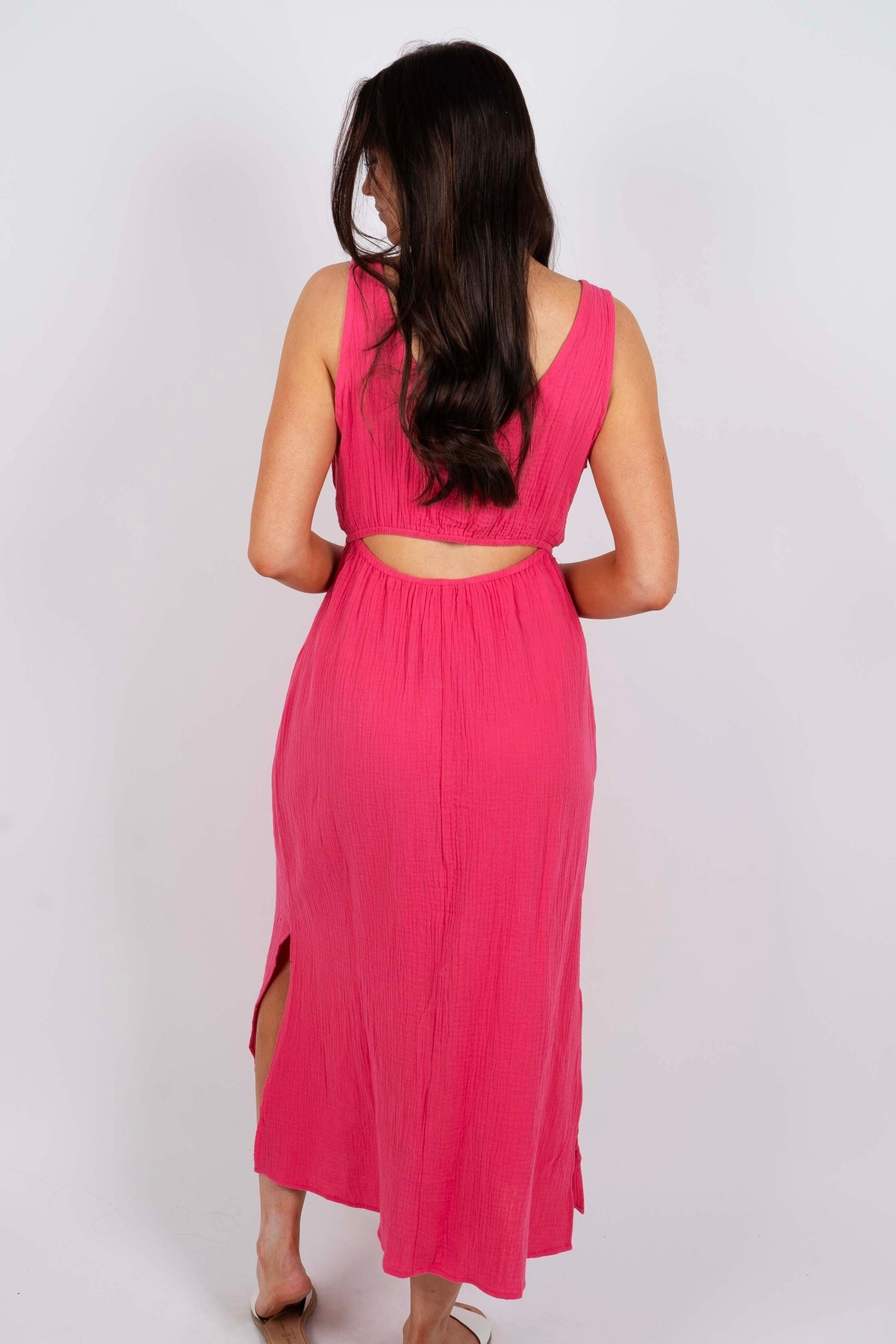 Only In My Heart Dress (Hot Pink)