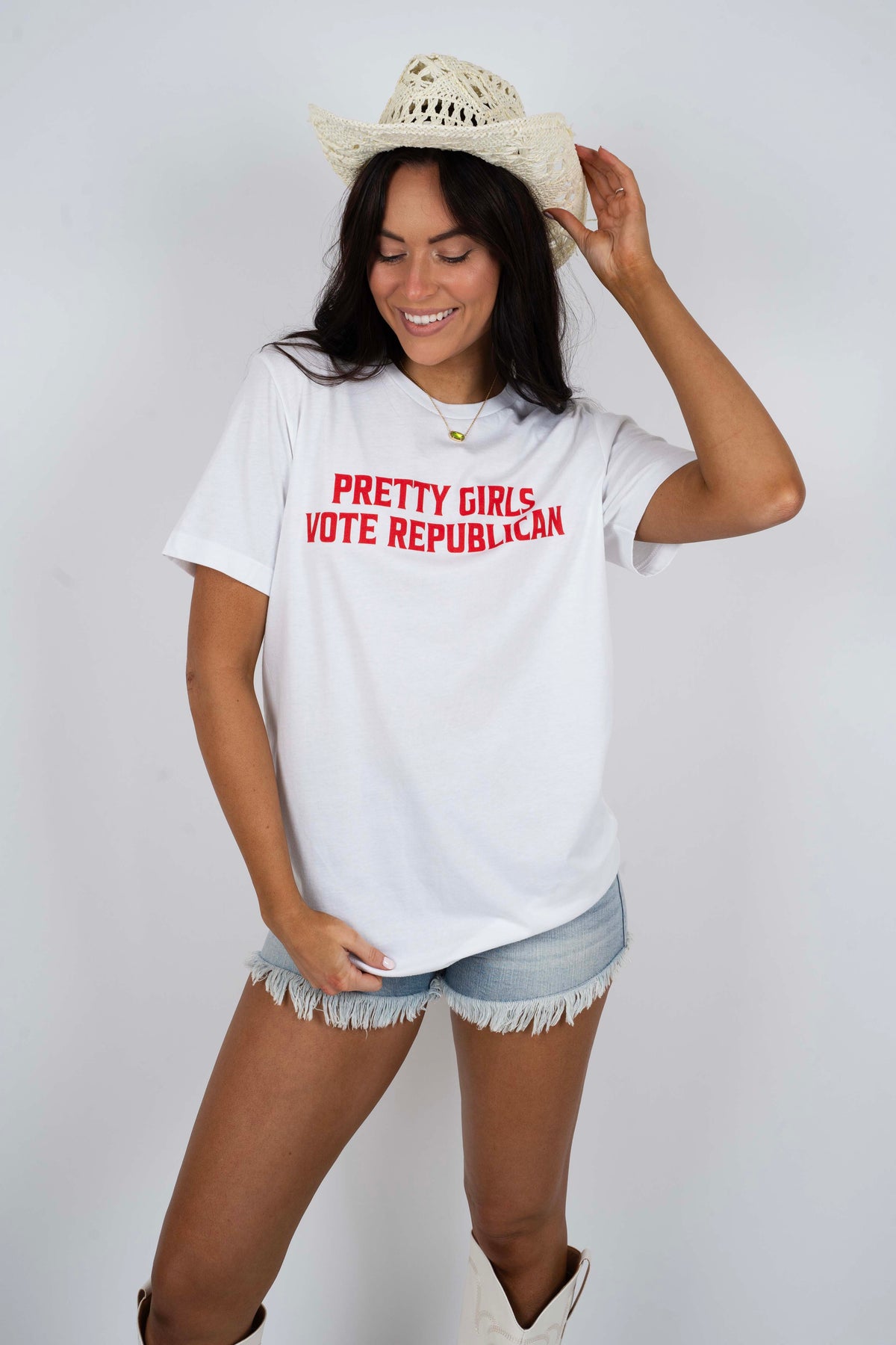 Pretty Girls Vote Republican Graphic Tee