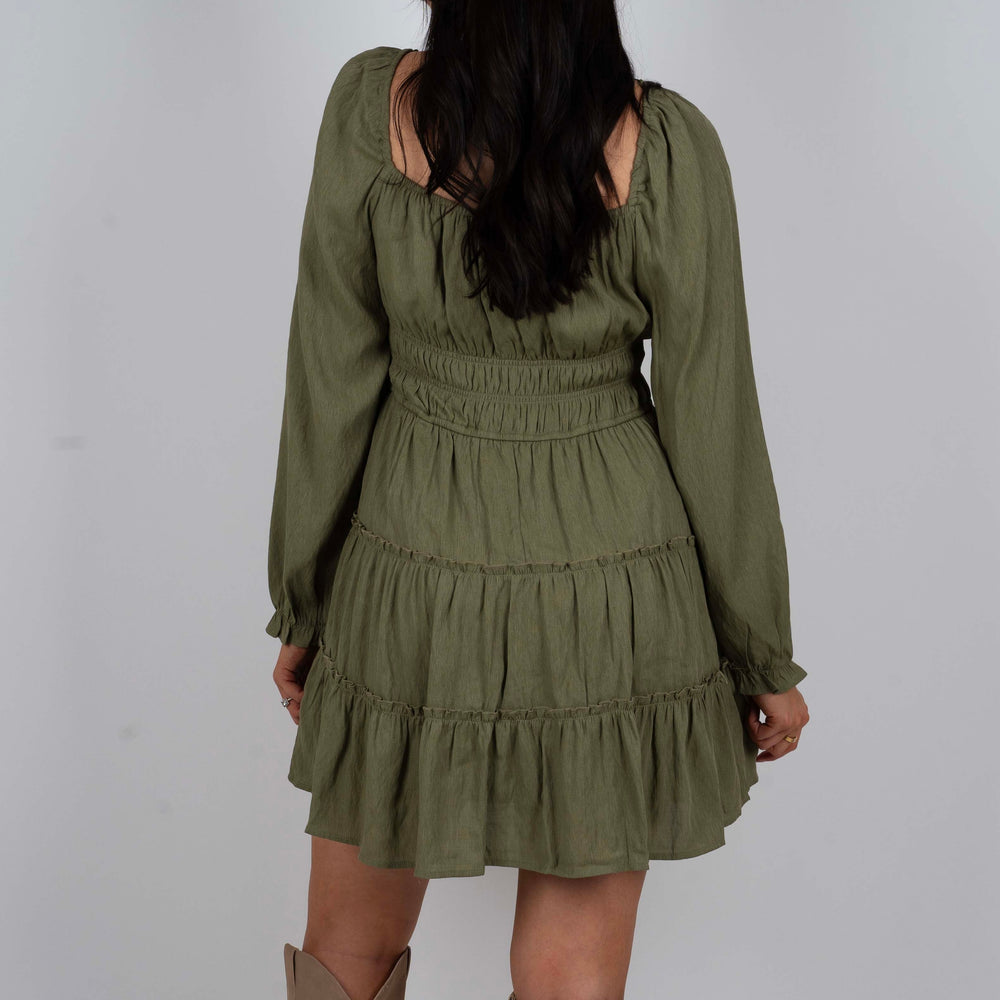 
                  
                    Once In A Lifetime Dress (Olive)
                  
                