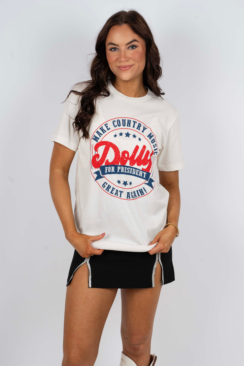 Dolly For President Graphic Tee