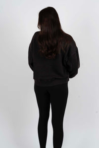 Lindsey Oversized Pullover (Black)