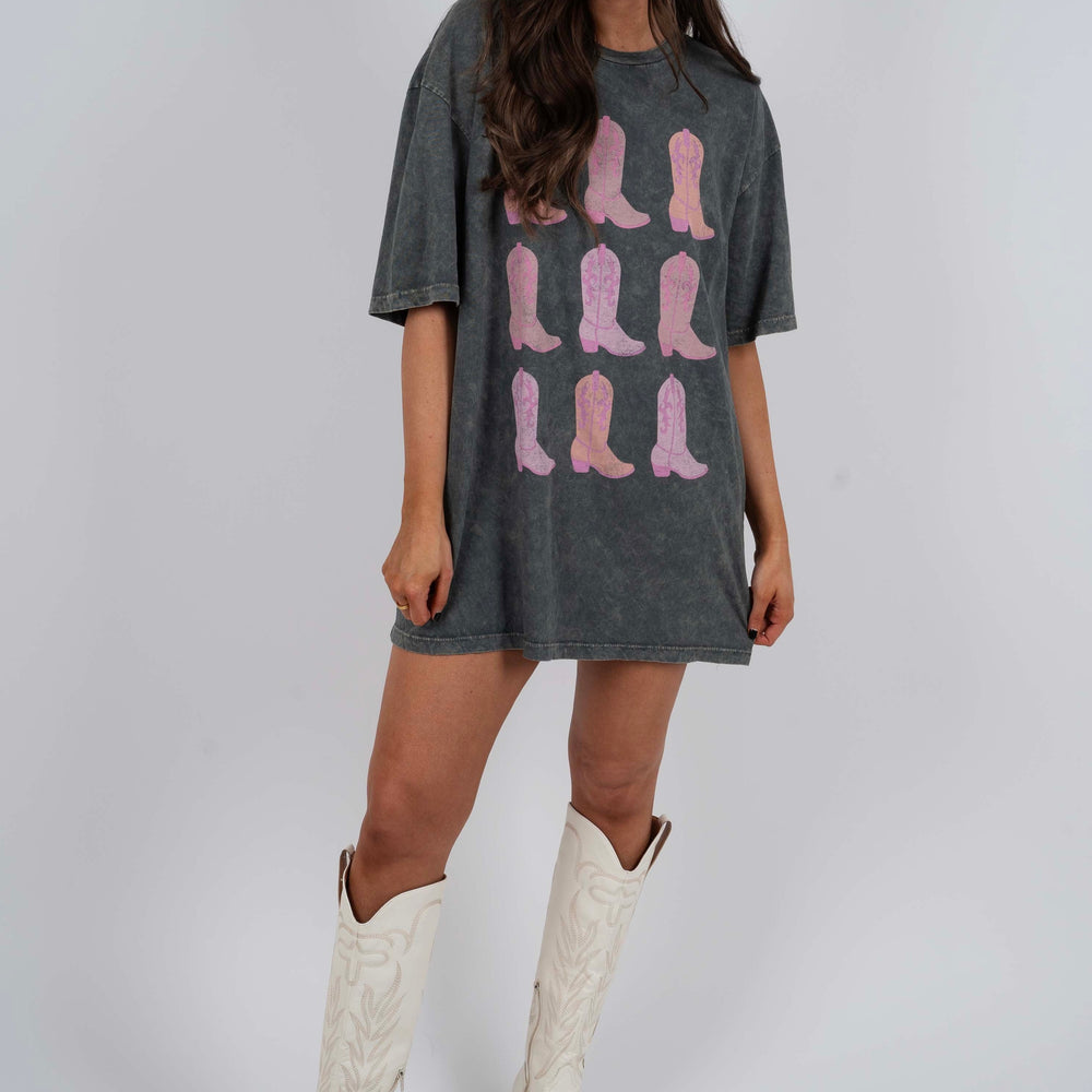 
                      
                        Western Boots Graphic Tee
                      
                    