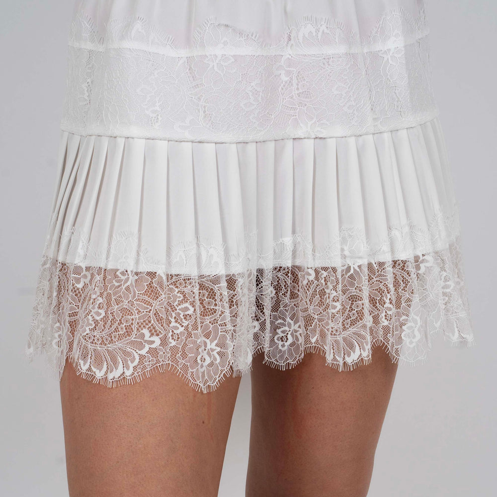 Perry Slip Skirt (White)