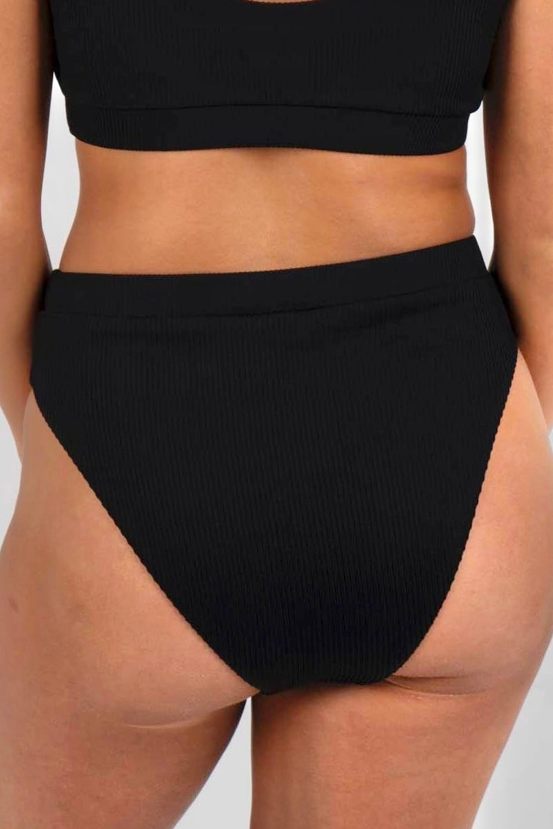 Sunset Secrets Swimsuit Bottom (Black)
