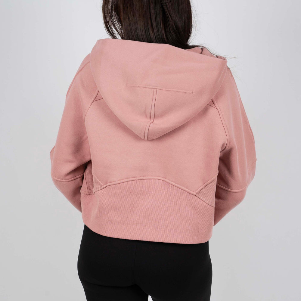 
                      
                        Oversized Half-Zip Hoodie (Pink)
                      
                    