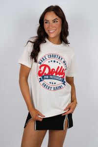Dolly For President Graphic Tee