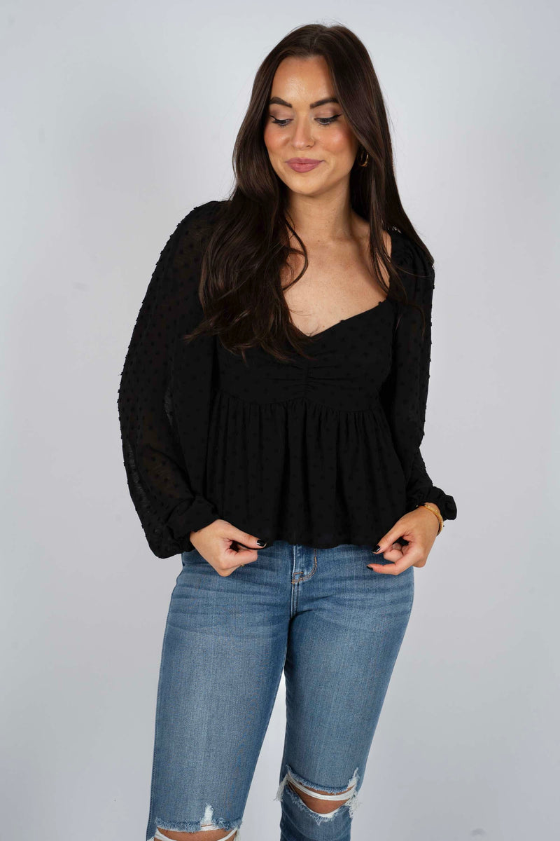 Happier Than Ever Top (Black)