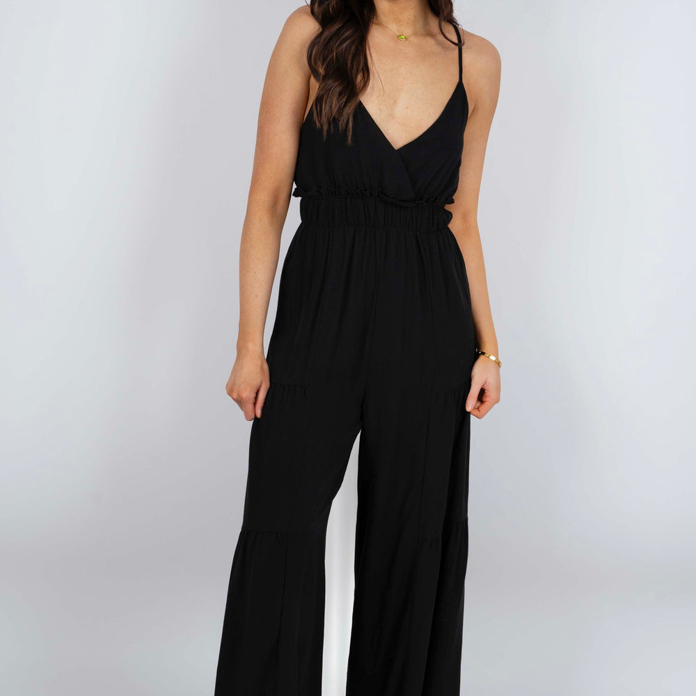 Think About You Jumpsuit (Black)