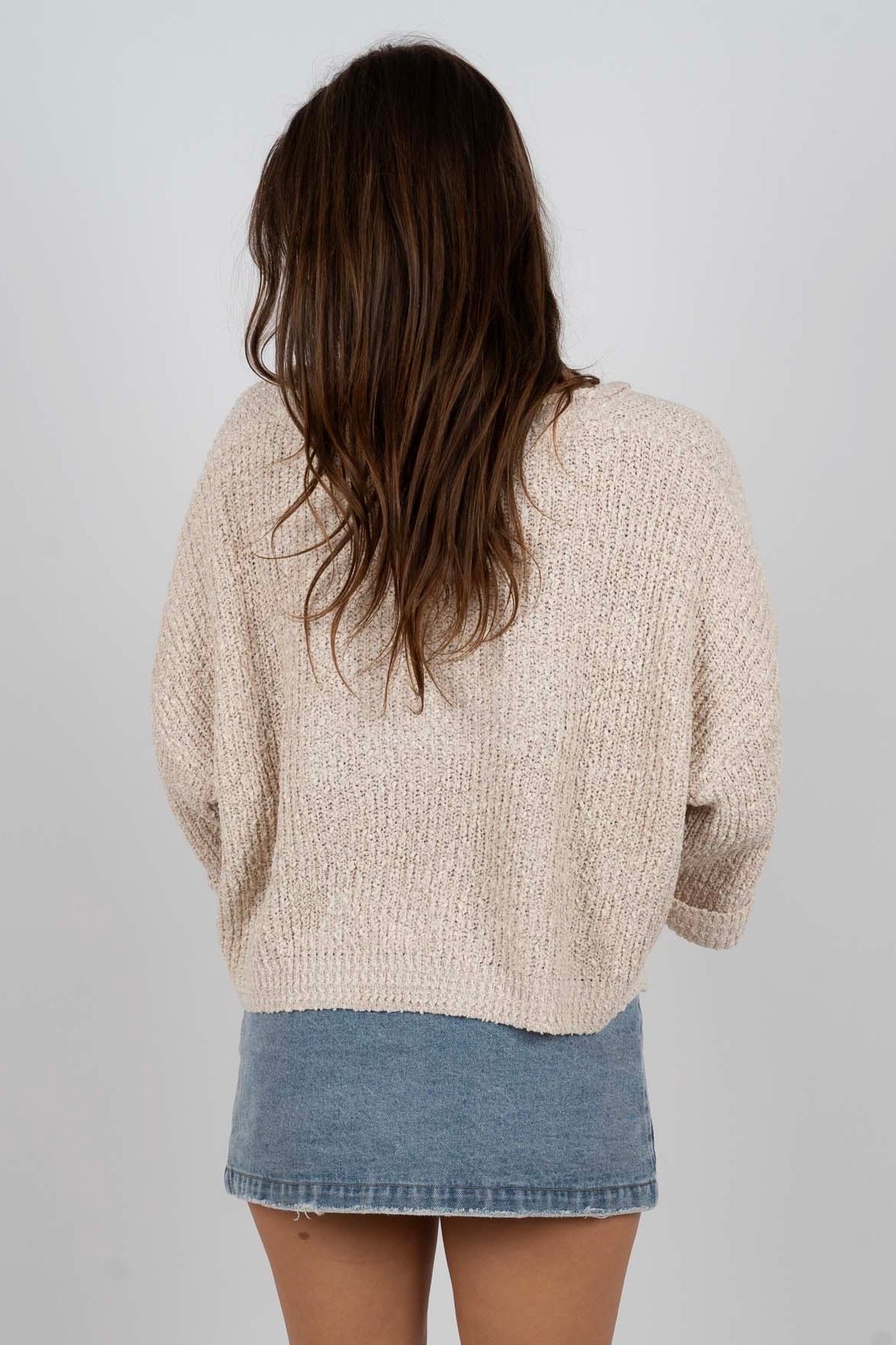 For All The Right Reasons Sweater (Oatmeal)