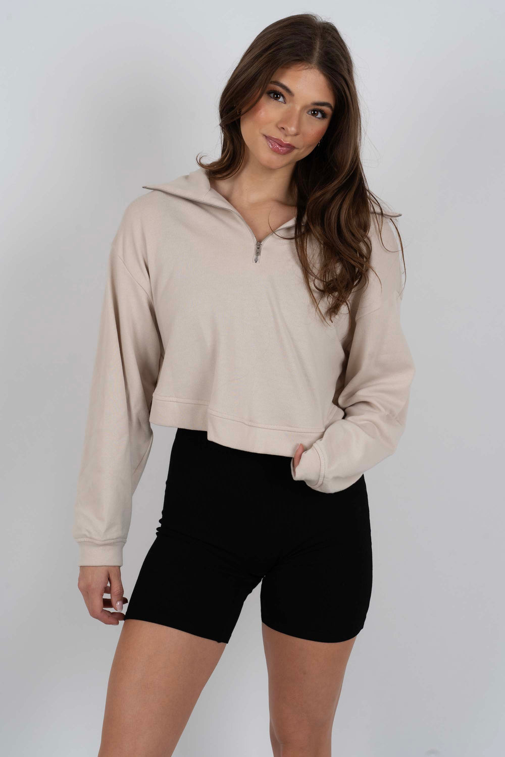 Walk This Way Pullover (Seashell)