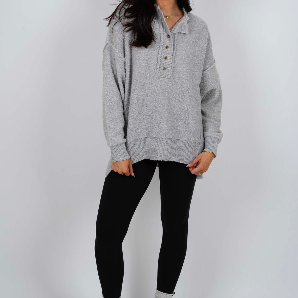 Ideal Nights Sweater (Heather Grey)