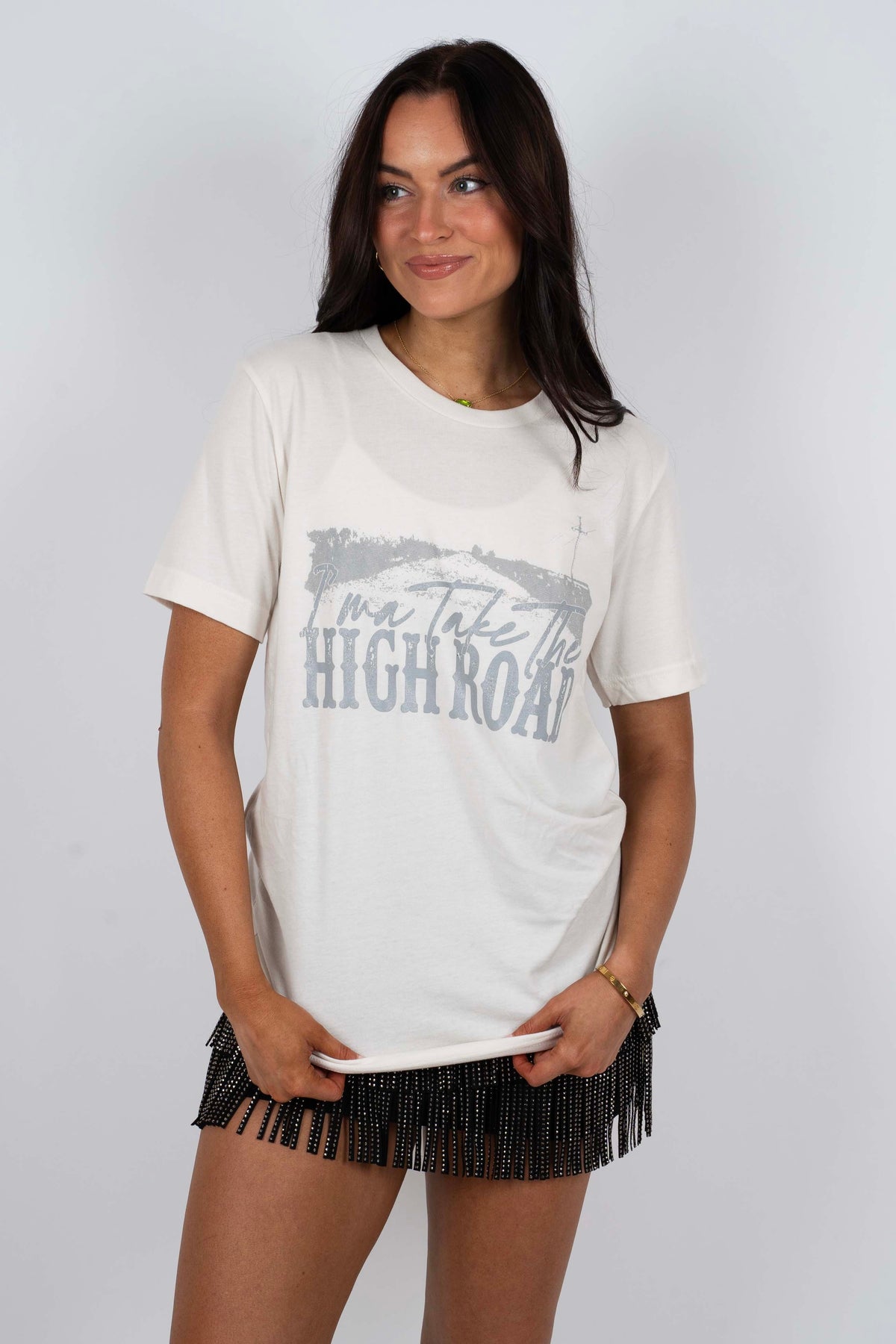 I'ma Take The High Road Tee