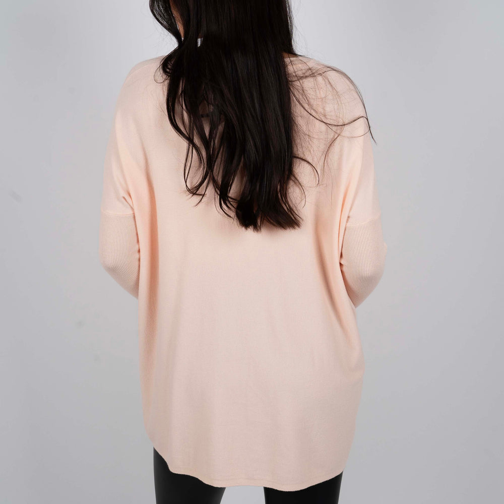 
                      
                        Totally Smitten Sweater (Light Pink)
                      
                    