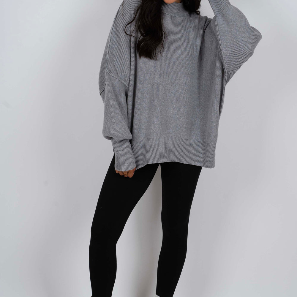 Best Days Ahead Sweater (Heather Grey)