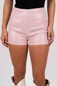 Try To Keep Up Shorts (Pink)