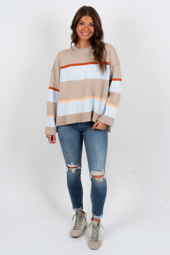 Saw It Coming Sweater (Blue)