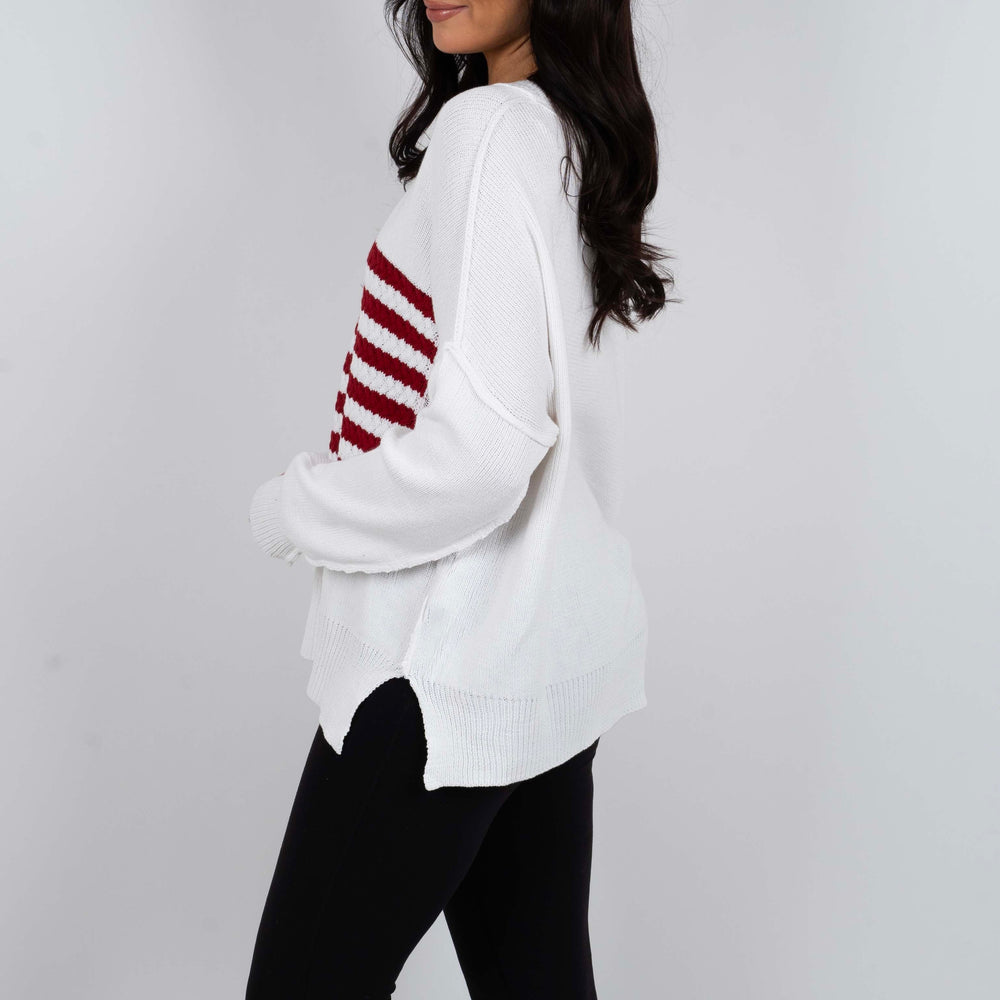 
                  
                    American Flag Sweater
                  
                