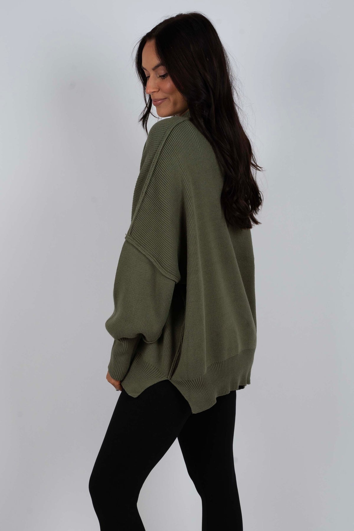 Best Days Ahead Sweater (Light Olive)