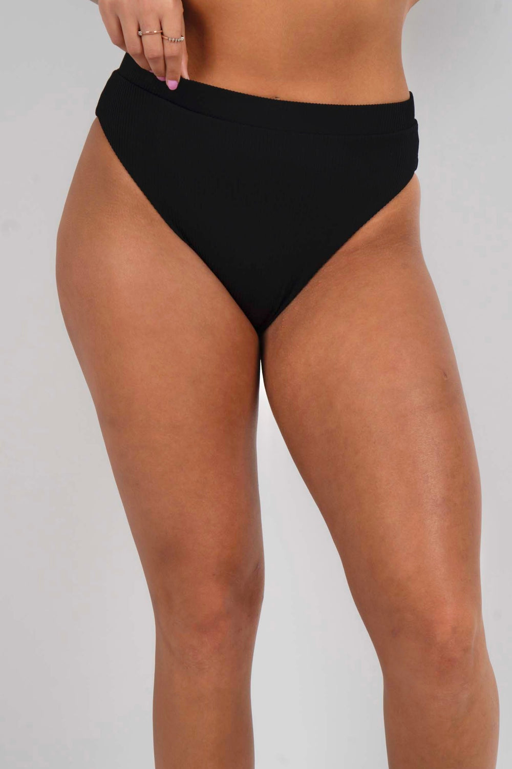 Sunset Secrets Swimsuit Bottom (Black)