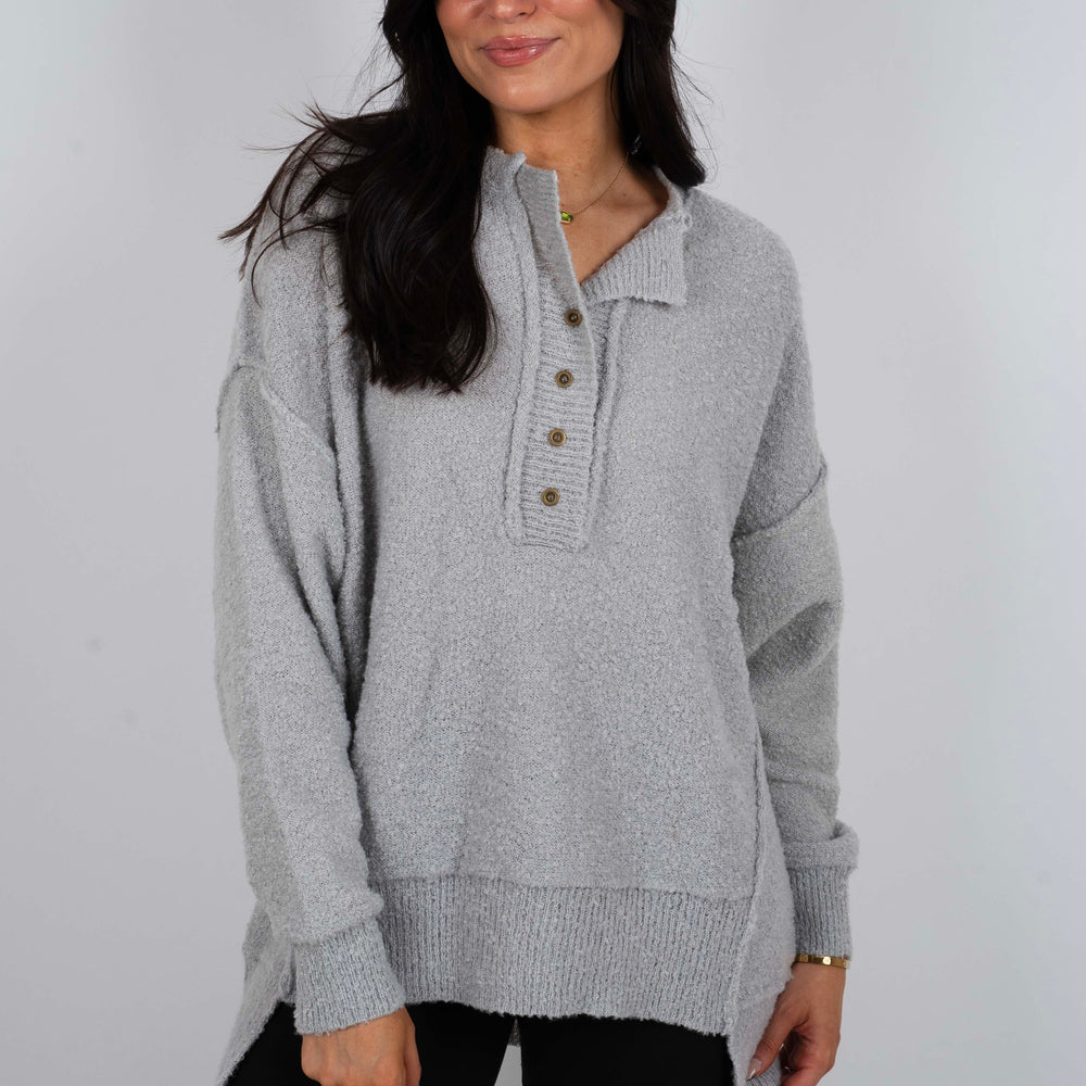 Ideal Nights Sweater (Heather Grey)