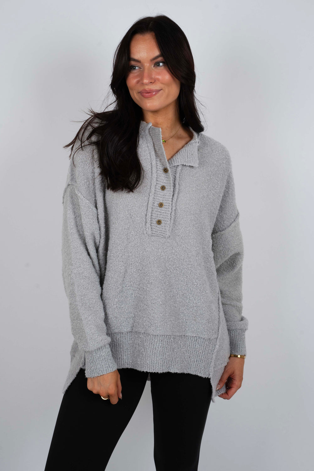 Ideal Nights Sweater (Heather Grey)