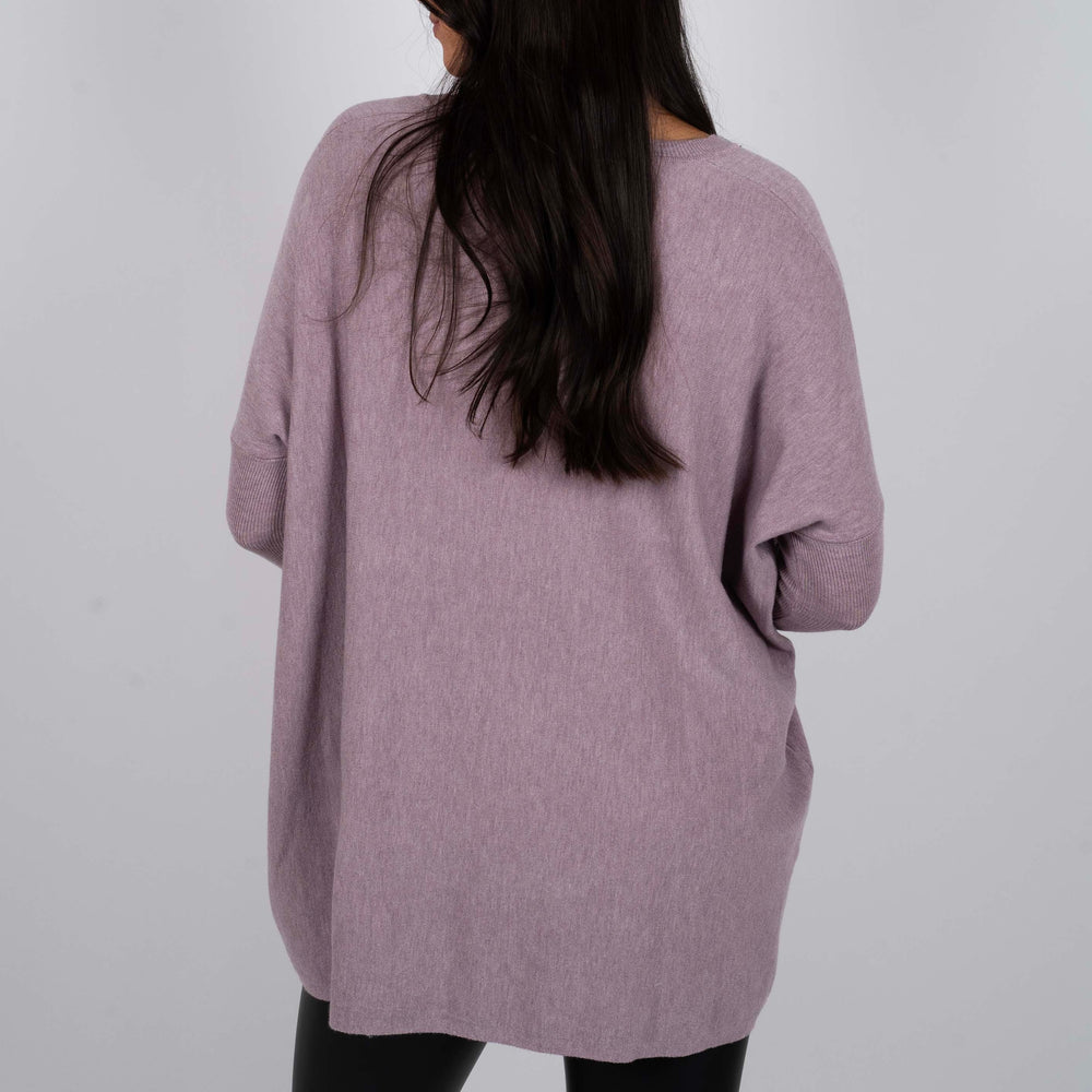 
                      
                        Totally Smitten Sweater (Lavender)
                      
                    