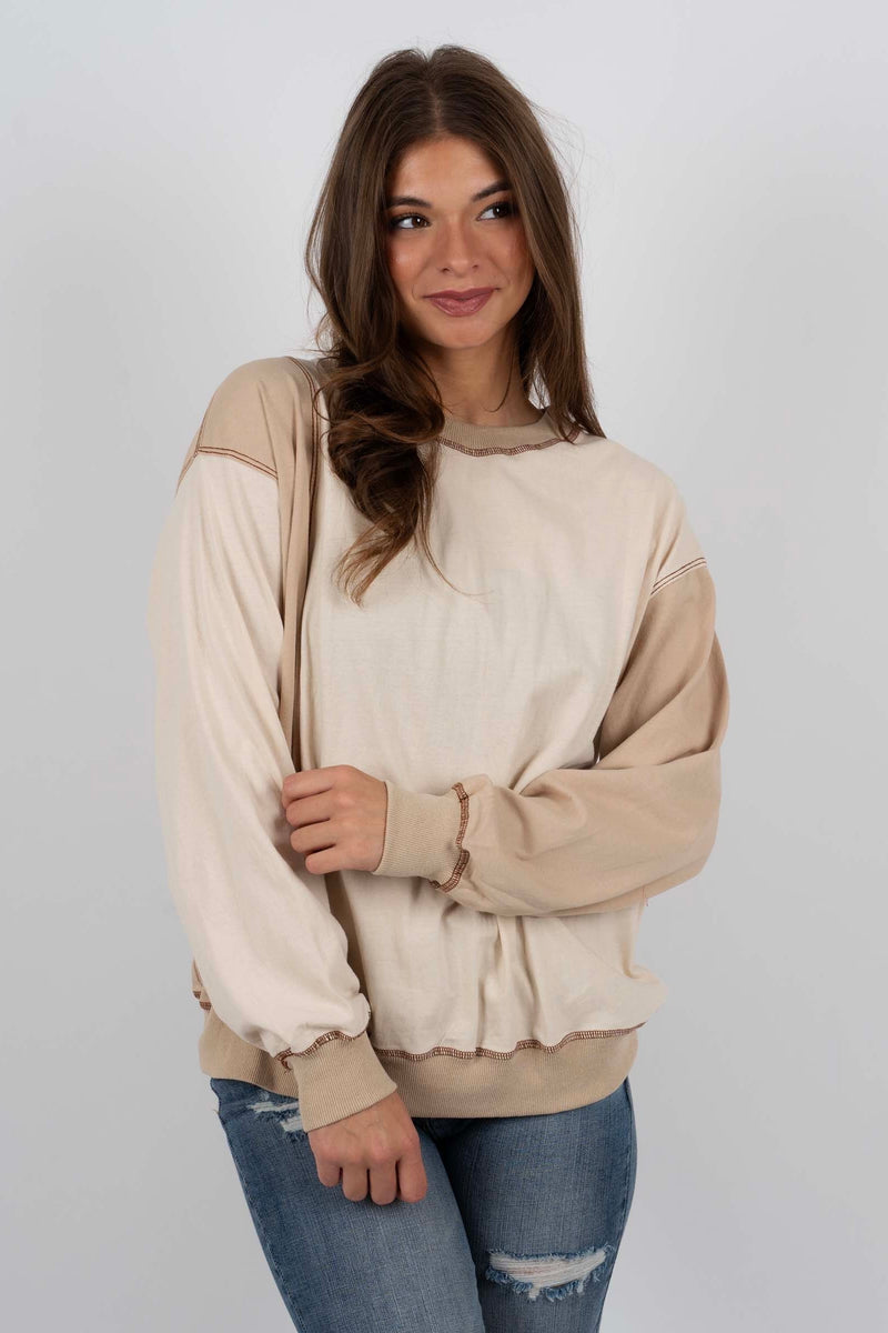 Relax And Unwind Top (Mocha)