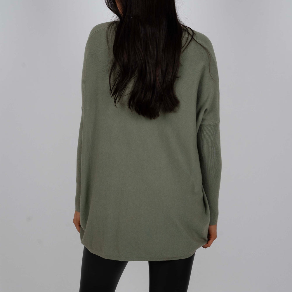 
                      
                        Totally Smitten Sweater (Moss)
                      
                    