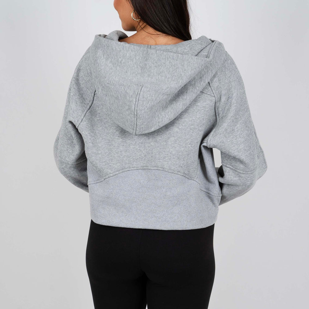 
                      
                        Oversized Half-Zip Hoodie (Grey)
                      
                    