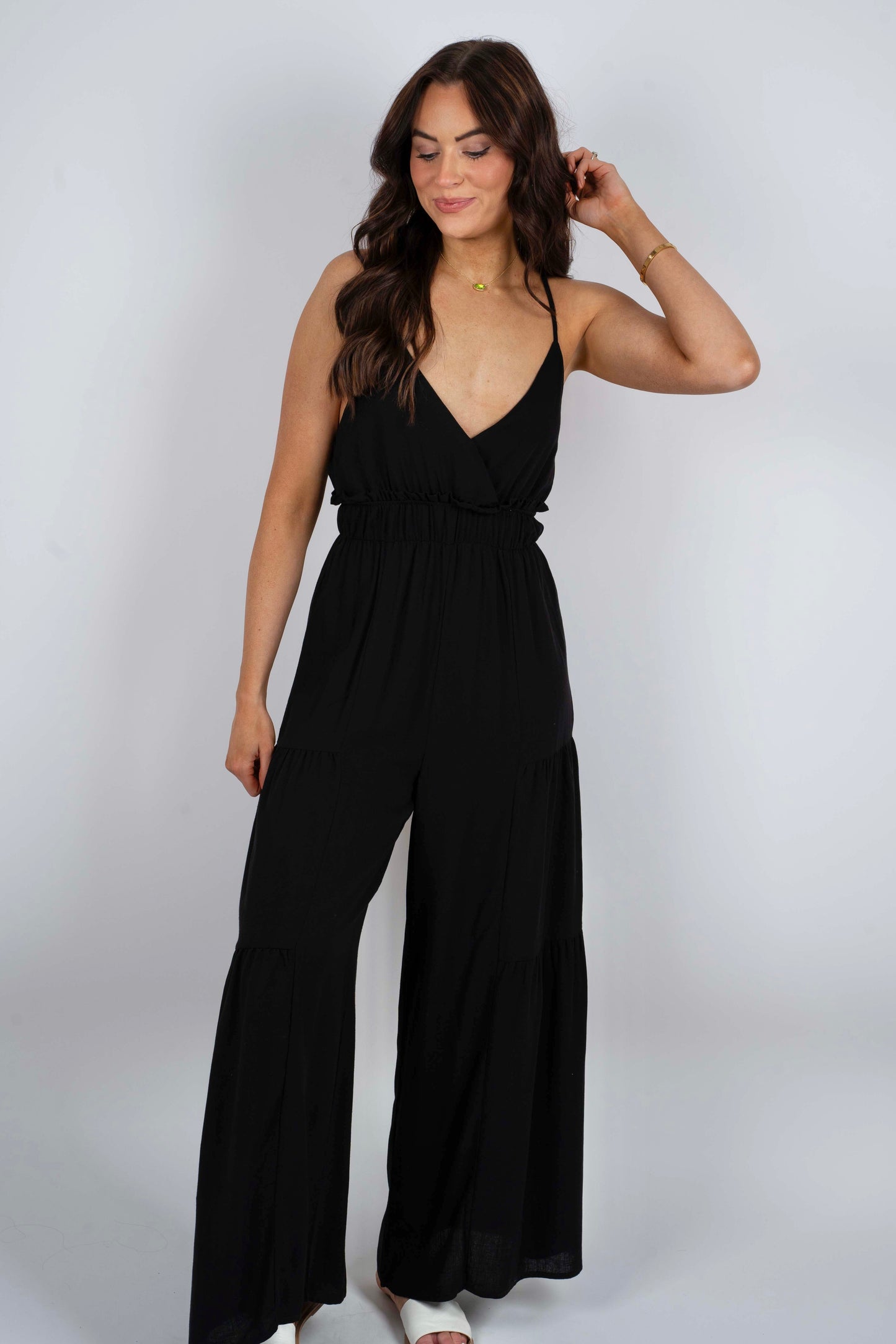 Think About You Jumpsuit (Black)