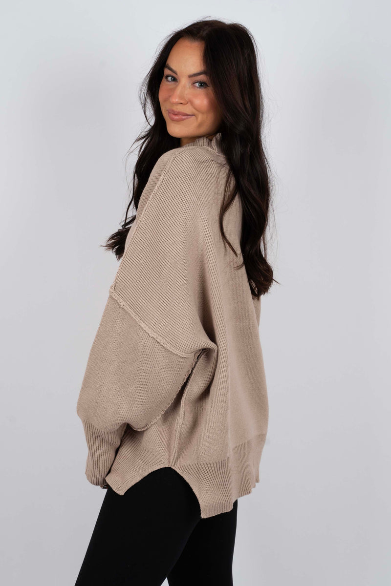 Best Days Ahead Sweater (Ash Mocha)