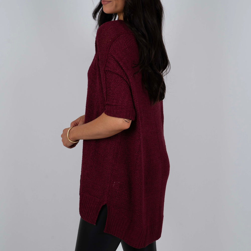 
                      
                        Sweet Secrets Sweater (Burgundy)
                      
                    