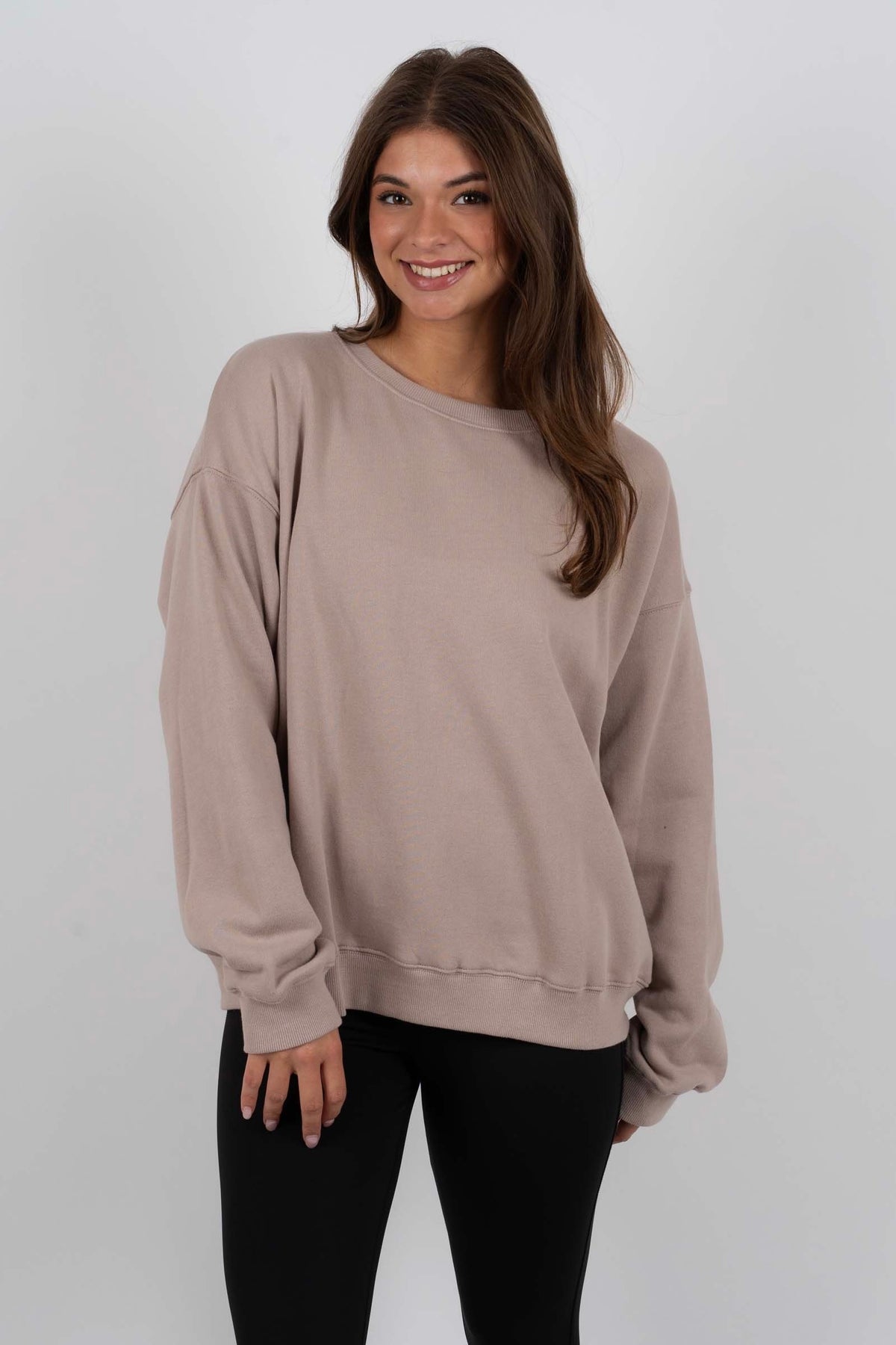 Just My Type Pullover (Vintage Rose)