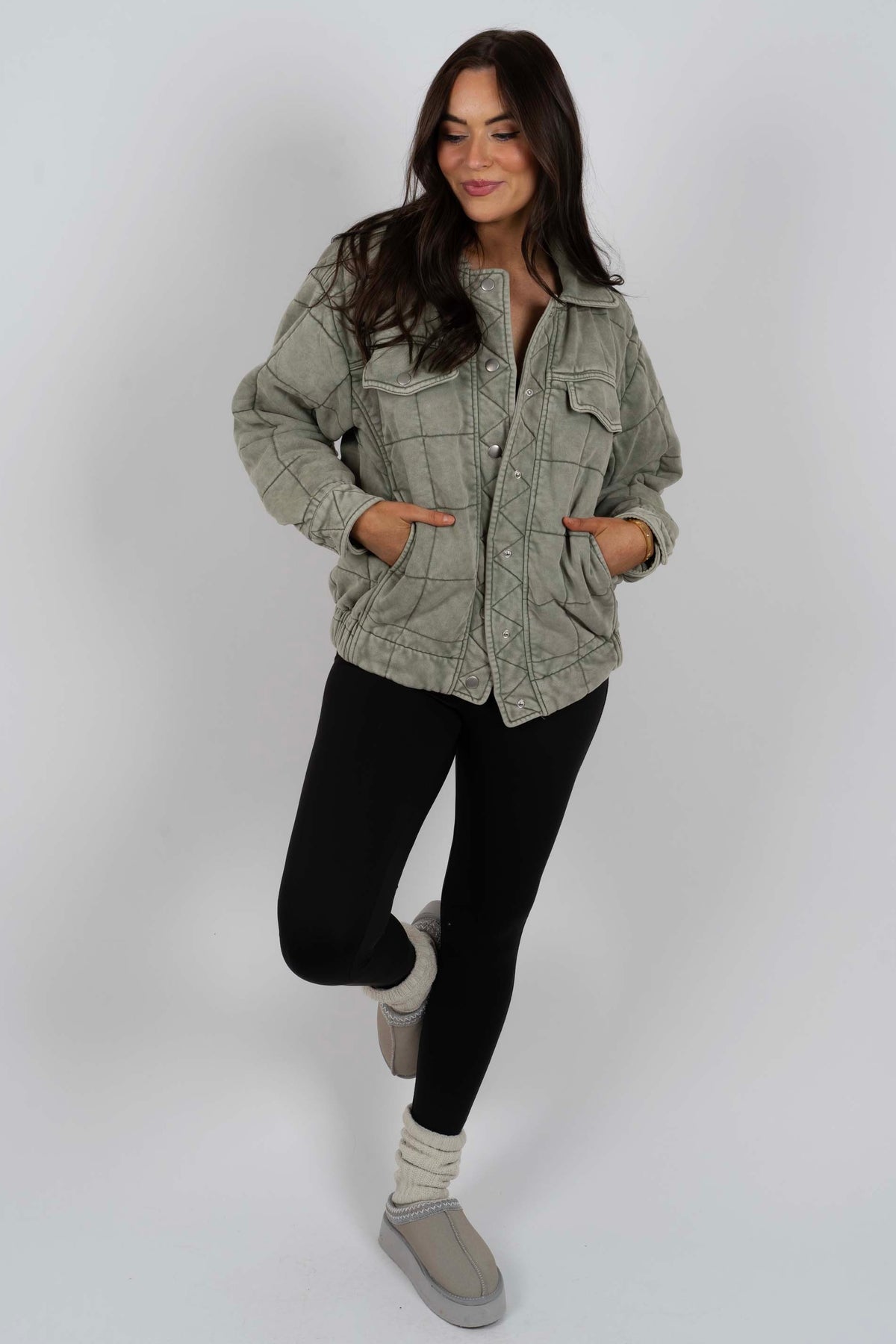 Good Impression Jacket (Olive)