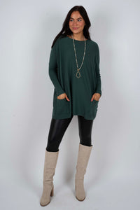 Totally Smitten Sweater (Trekking Green)