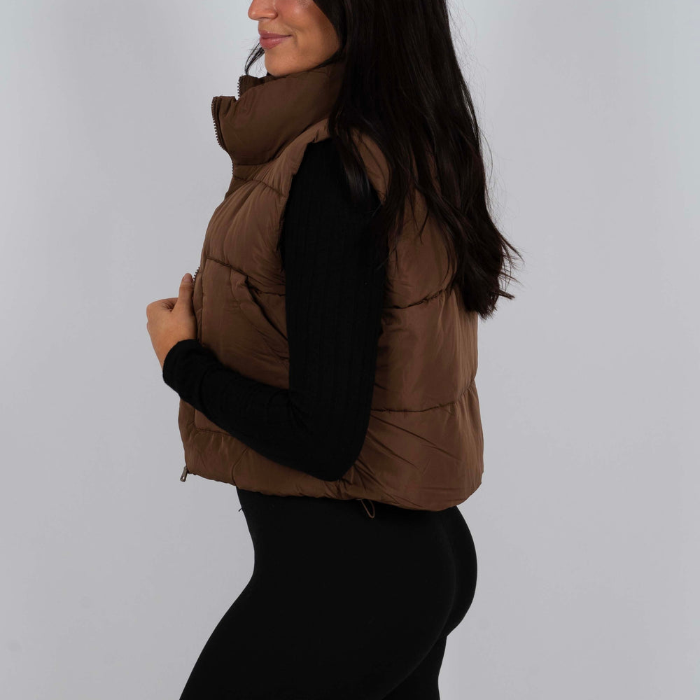 
                  
                    Only Yours Puffer Vest (Cocoa)
                  
                