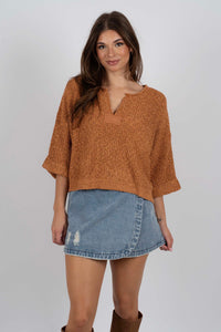 For All The Right Reasons Sweater (Camel)