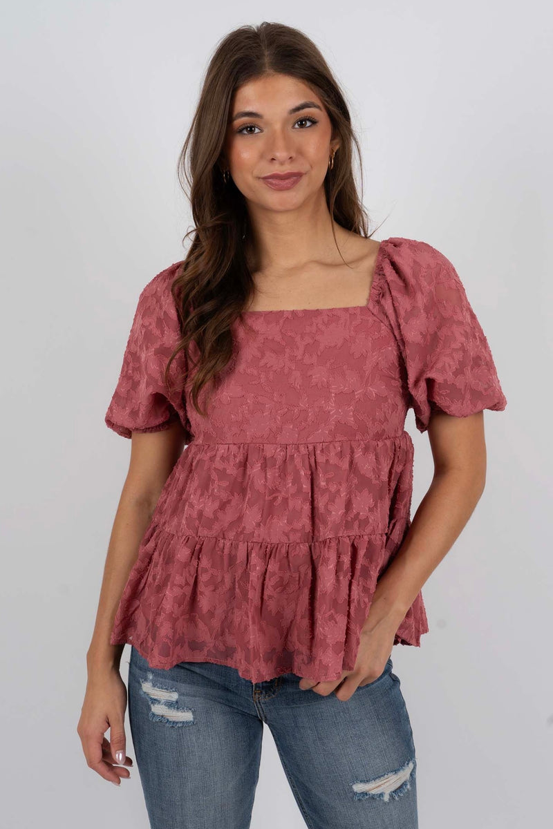 Something Has To Change Top (Dusty Coral)