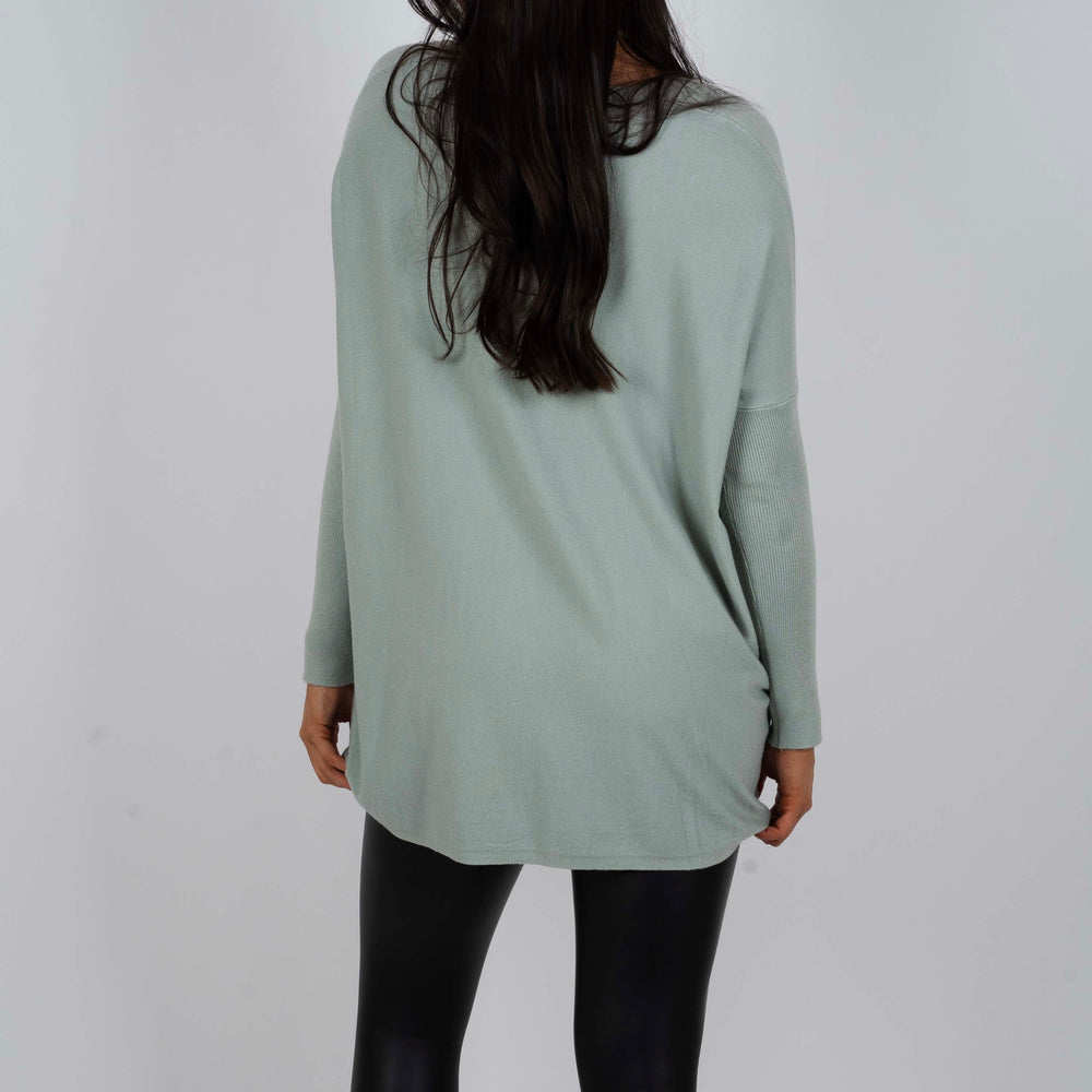 
                      
                        Totally Smitten Sweater (Seafoam)
                      
                    