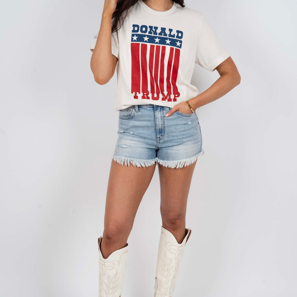 
                      
                        Donald Trump Flag Graphic Tee
                      
                    