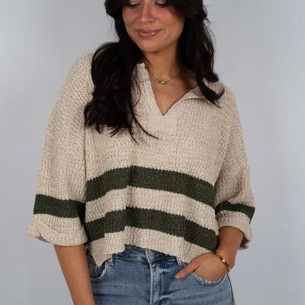 
                  
                    Came To Be Sweater (Olive)
                  
                