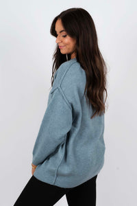 Sienna Sweater (Blue Grey)