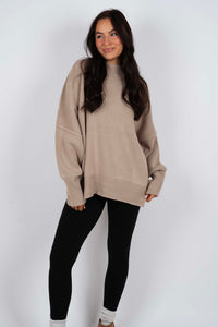 Best Days Ahead Sweater (Ash Mocha)