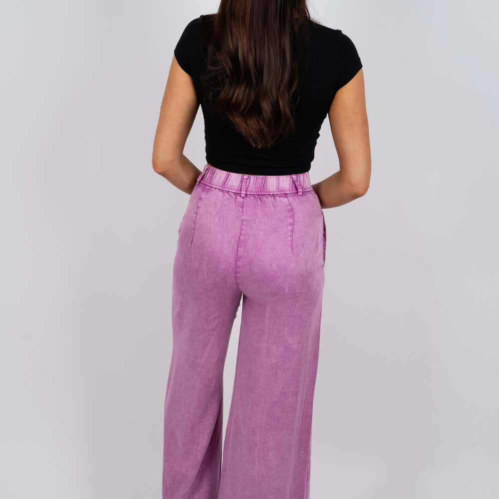 
                      
                        High Stakes Wide Leg Pants (Orchid Pink)
                      
                    