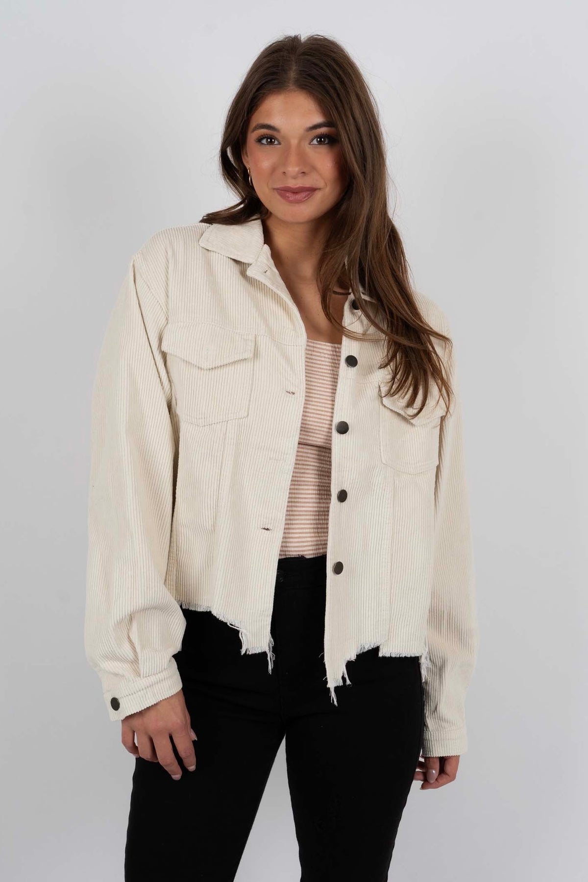 Run The World Jacket (Beige)