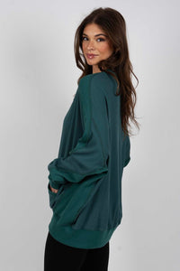 Came So Far Pullover (Teal)