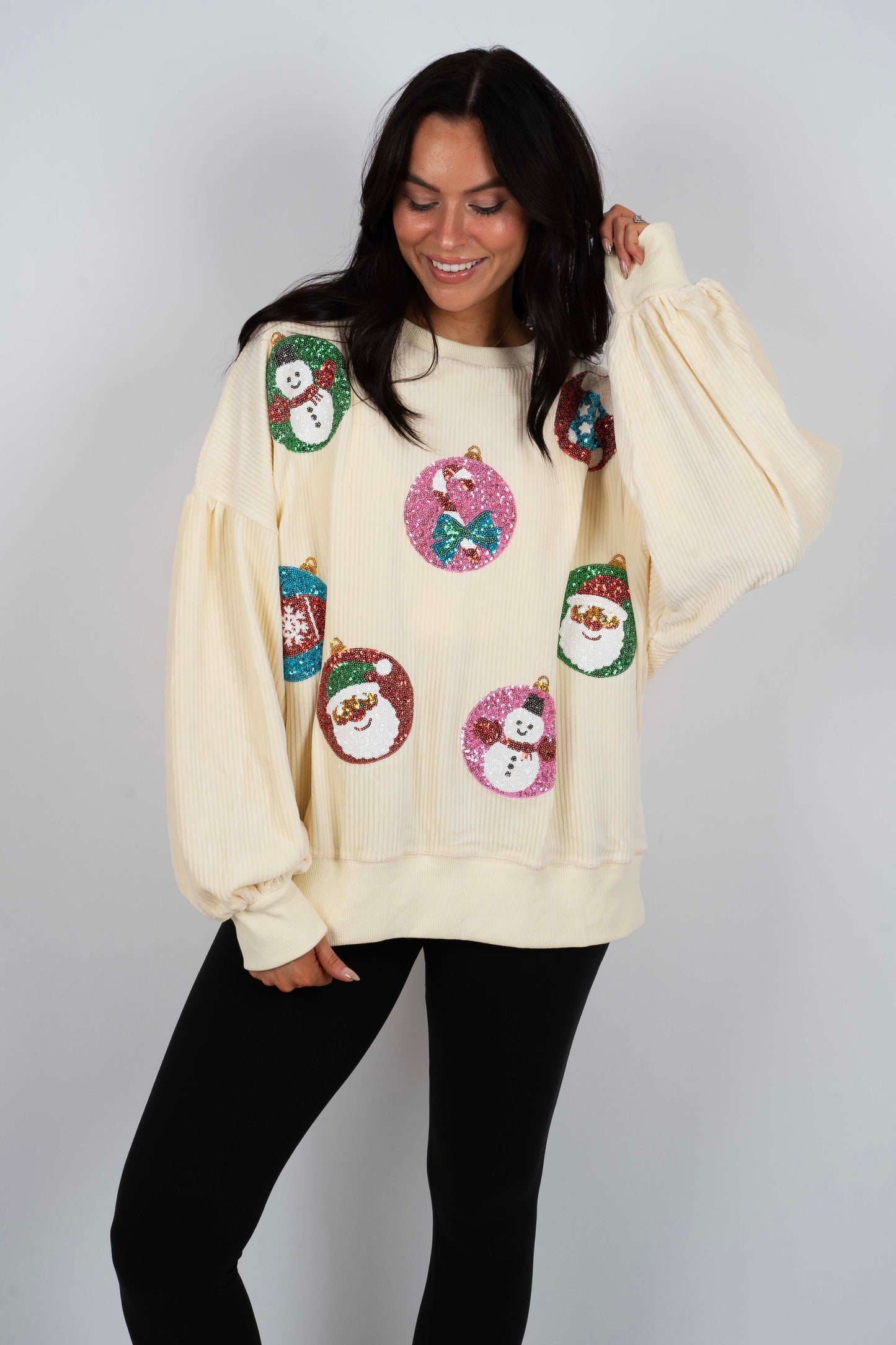 Christmas Ornaments Sweater