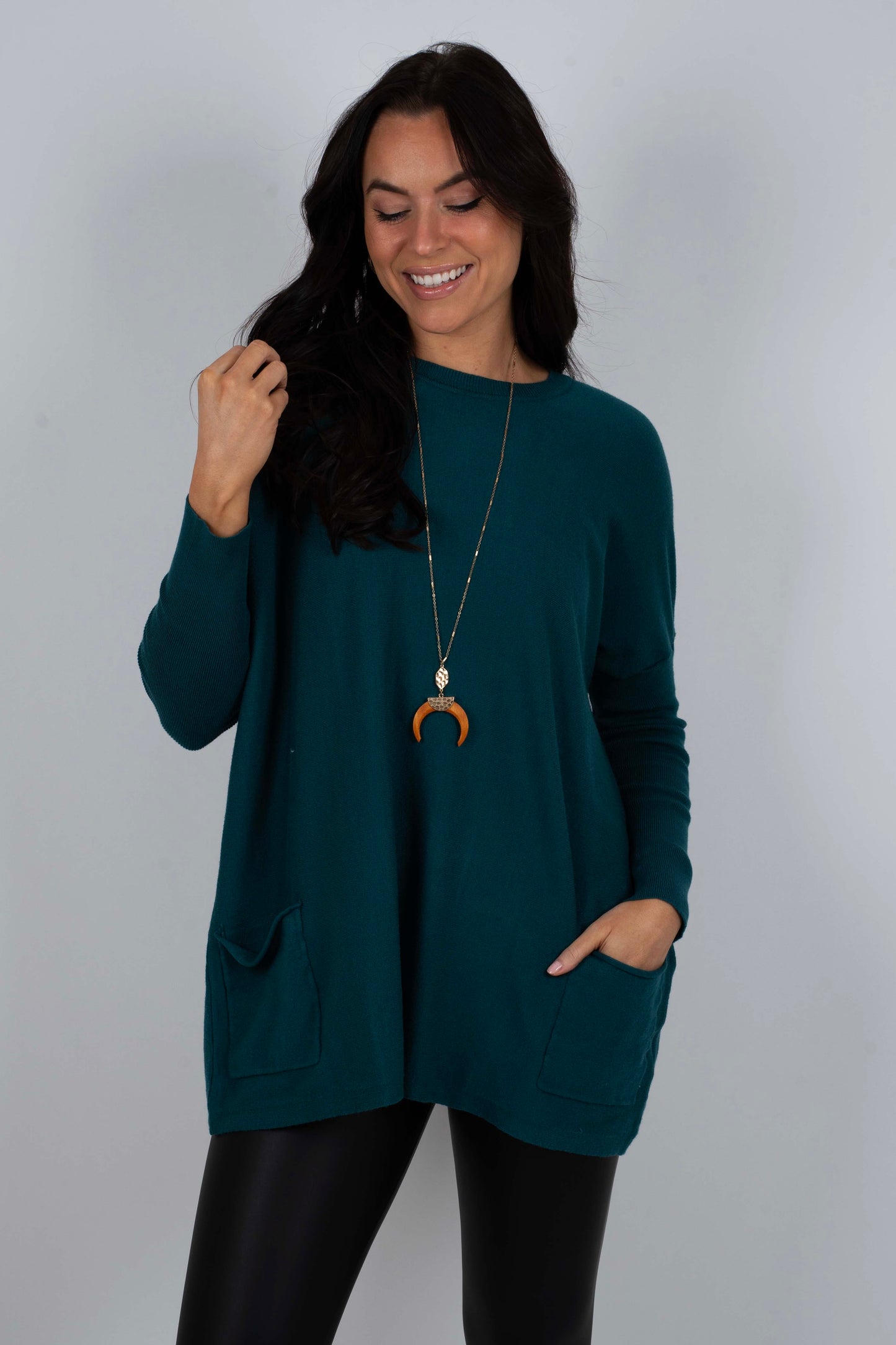 Totally Smitten Sweater (Emerald)