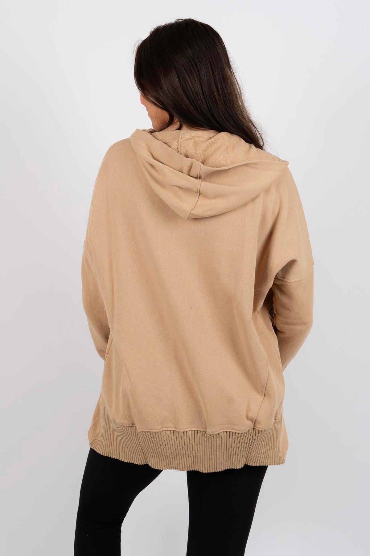 Campfire Cozy Pullover (Taupe)