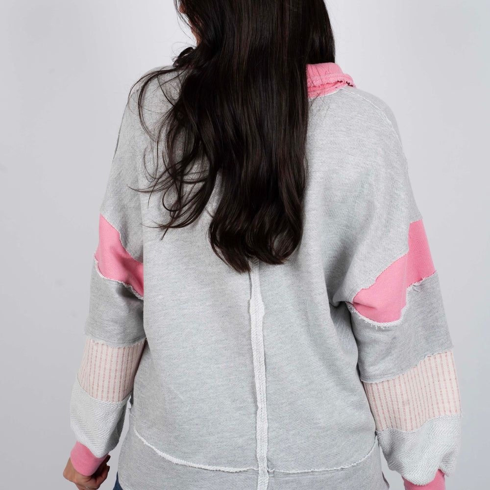 
                      
                        Running On Dreams Top (Pink/Grey)
                      
                    